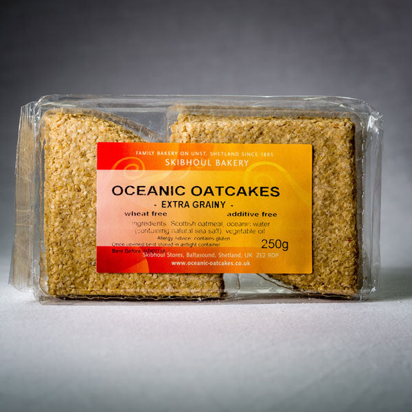 Oceanic Oatcakes – Extra Grainy - 6 packs